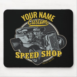 Personlig Hot rod Speed Shop Tävla Garage Musmatta