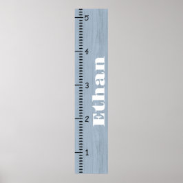 Personlig Human Growth Chart Ruler | Utskrift Poster