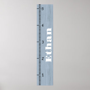 Personlig Human Growth Chart Ruler Utskrift Poster