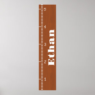 Personlig Human Growth Chart Ruler   Utskrift Poster