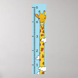 Personlig Human Growth Chart Ruler | Utskrift Poster