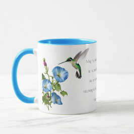 Personlig Hummingbird Faith Mugg