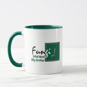 Personlig Humous Brother, Fungus Mushroom Pun Mugg