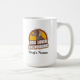 Personlig Hund älskare Dachshund Hund aveln Kaffemugg