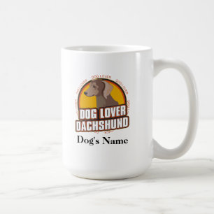Personlig Hund älskare Dachshund Hund aveln Kaffemugg
