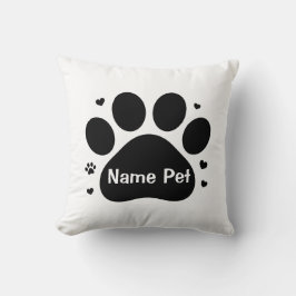 Personlig Hund Anpassningsbar Pet Namn Home Decor Kudde