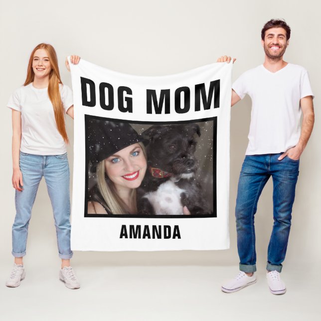 Personlig Hund Anpassningsbar Photo Fleecefilt (På plats)
