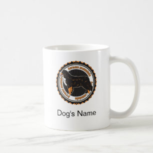 Personlig Hund aveln Bernese Mountain Hund Kaffemugg