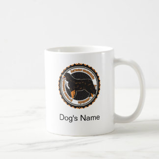 Personlig Hund aveln Bernese Mountain Hund Kaffemugg