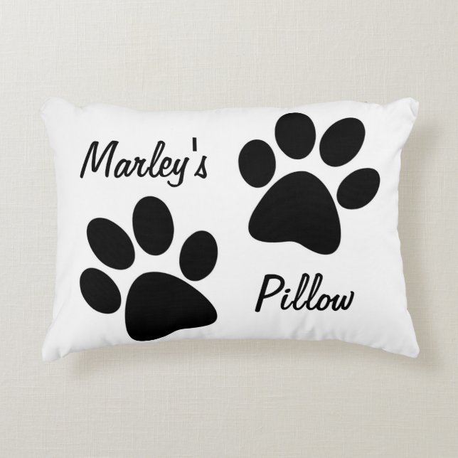 Personlig Hund Beg Pillow Prydnadskudde (Framsidan)