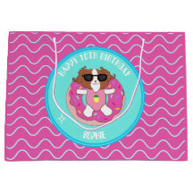 Personlig Hund Birthday Bassäng Party Gift Bag