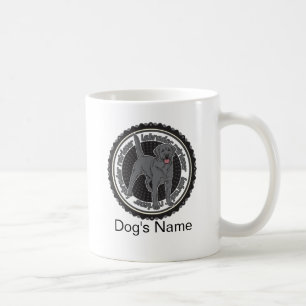 Personlig Hund Labrador Retrifer med Namn Kaffemugg