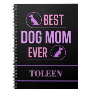 Personlig Hund Mamma Anteckningsbok