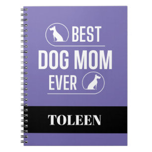 Personlig Hund Mamma Anteckningsbok