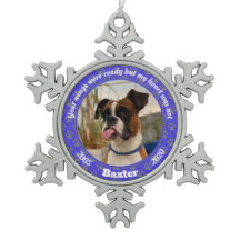 Personlig Hund Memorial Blue Tass avtryck