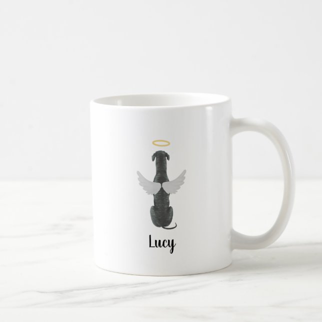Personlig Hund Memorial Coffee Mugg (Höger)