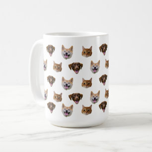 Personlig Hund Mugg, Hund Cat Mamma Gift Kaffemugg