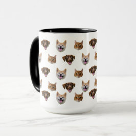 Personlig Hund Mugg, Hund Cat Mamma Gift Mugg