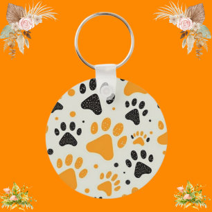 Personlig Hund Paw Skriv ut Pet Photo Cat Photo Nyckelring