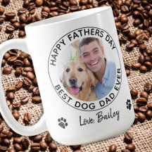 Personlig Hund Pet Photo Lycklig Fars dag