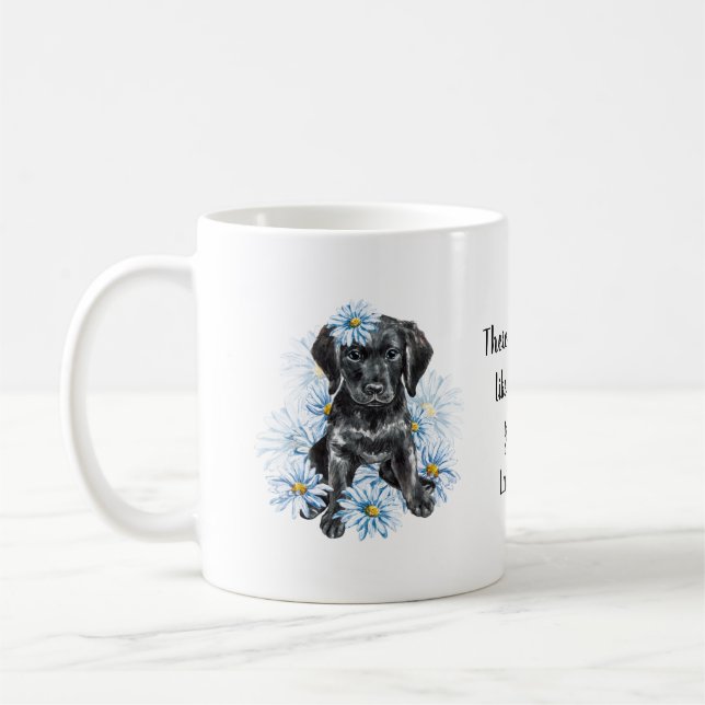 Personlig Hund Pet Photos Kaffemugg (Vänster)