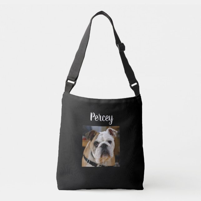 Personlig Hund Photo Axelväska (Framsida)
