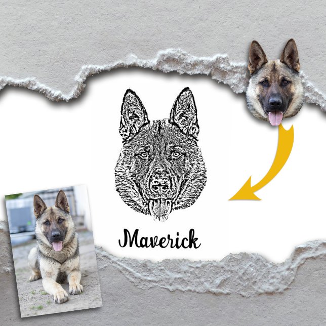 Personlig Hund Photo, Pet Stämpel (Skapare uppladdad)