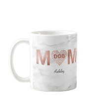 Personlig Hund Ro Guld Tass avtryck Heart