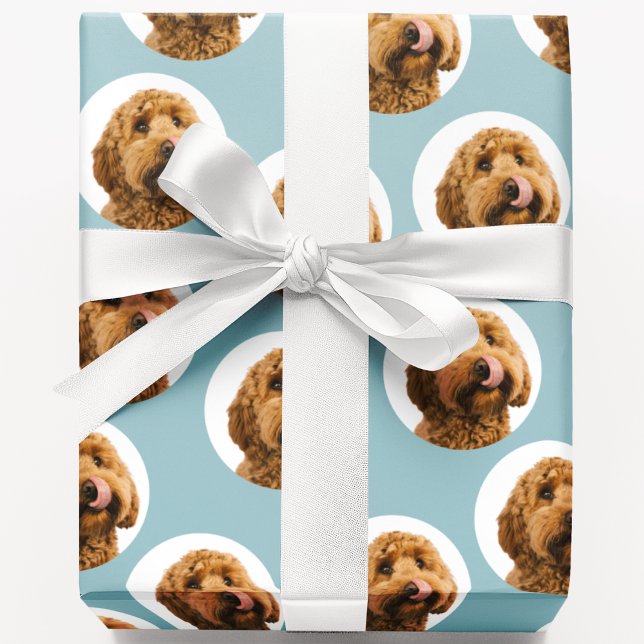 Personlig hundfoto Anpassad sällskapsdjur Presentpapper (Skapare uppladdad)