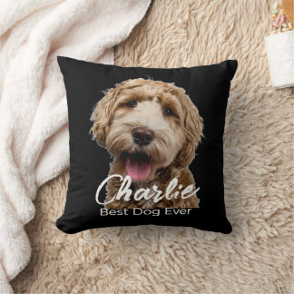 Personlig hundfoto kudde