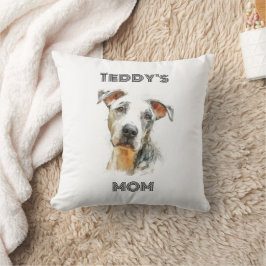 Personlig Hundmamma Foto Kudd | Anpassad Present Kudde