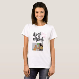 Personlig hundmamma-fototröja - t shirt