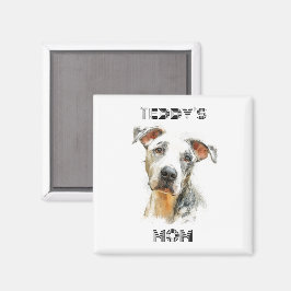 Personlig Hundmamma Magnet | Anpassad Present