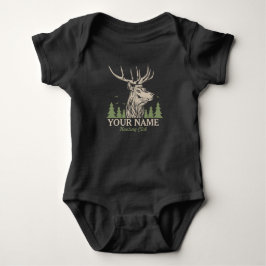Personlig Hunter Hjort Elk Antler Hunting Klubb T Shirt