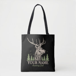 Personlig Hunter Hjort Elk Antler Hunting Klubb Tygkasse