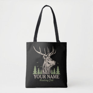 Personlig Hunter Hjort Elk Antler Hunting Klubb Tygkasse