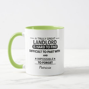 Personlig husägare mugg