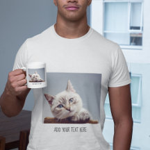 Personlig husdjursfoto och text
