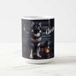 Personlig Husky Kaffemugg