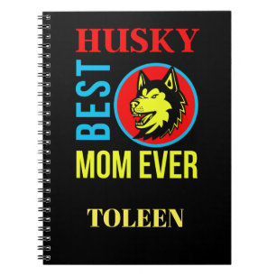 Personlig Husky Mamma, Hund, Mamma Anteckningsbok