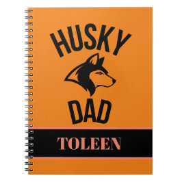 Personlig Husky Pappa, Hund, Pappa Anteckningsbok