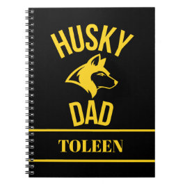 Personlig Husky Pappa, Hund, Pappa Anteckningsbok