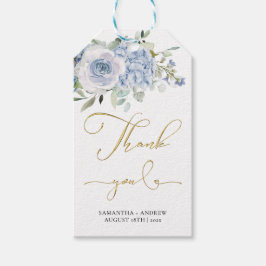 Personlig Hydrangea Bröllop Gift Märkre Template Presentetikett