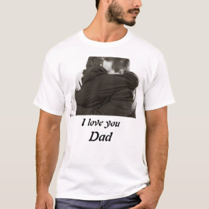Personlig I Kärlek du Pappa Photo Dekorativ kudde T Shirt