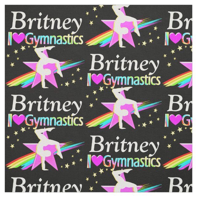 PERSONLIG I KÄRLEK GYMNASTICS FABRIC TYG (Provkarta)