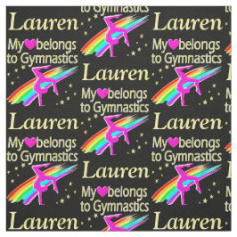 PERSONLIG I KÄRLEK GYMNASTISK BEAUTIFUL FABRIC TYG