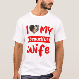 Personlig I Kärlek min vackra fru T Shirt
