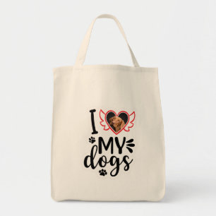 Personlig I Kärlek Mitt Hund-foto T-Shirt Tygkasse