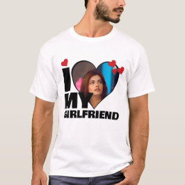 Personlig I Kärlek My - Hjärtfoto T Shirt