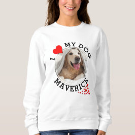 Personlig I KÄRLEK MY HUND T Shirt